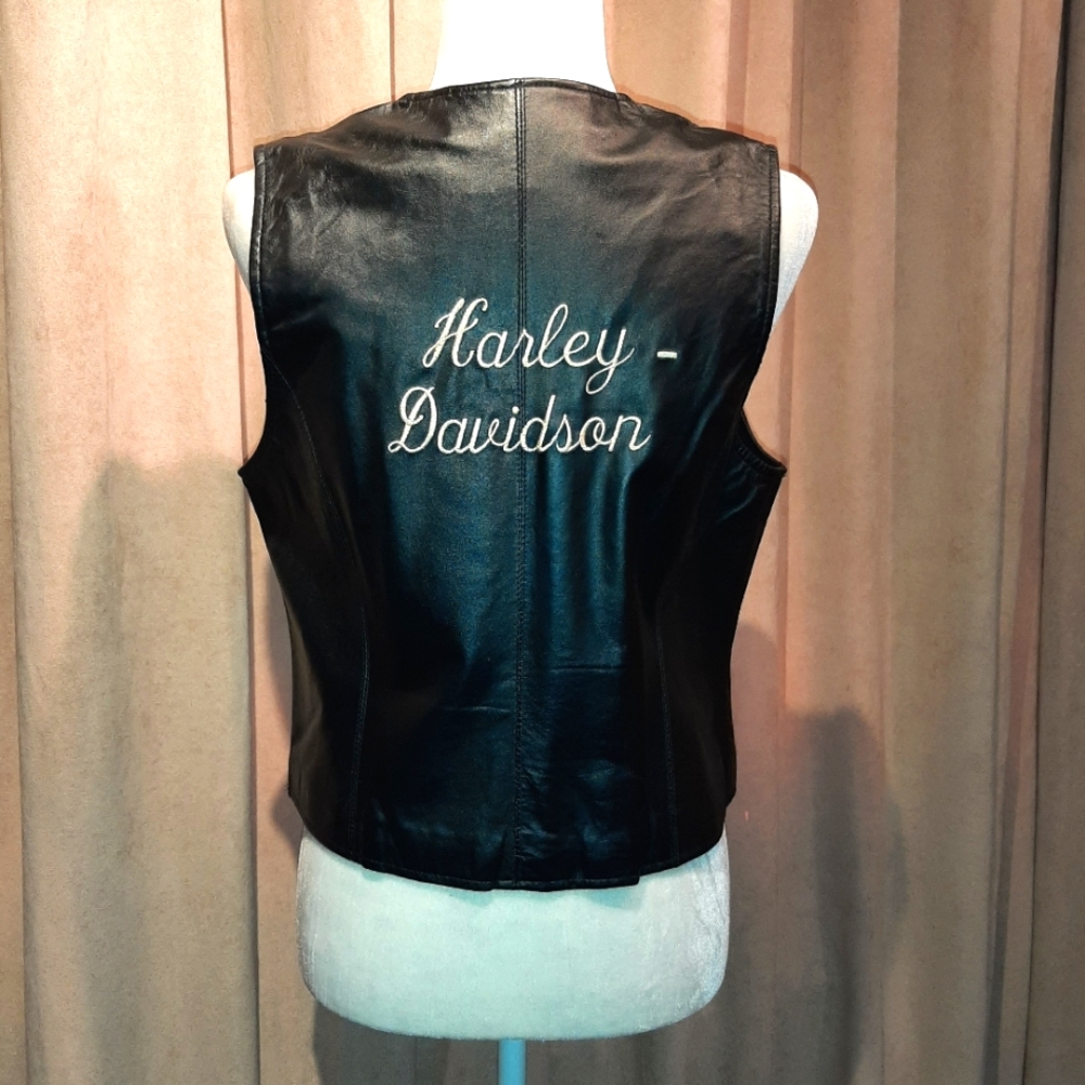 Harley-Davidson leather vest